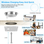 Sạc không dây để bàn nhúng siêu mỏng S50 15W