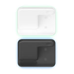 Sạc không dây từ tính đứng Z5A QI cho điện thoại di động & Apple Watch & AirPods / Samsung Galaxy Buds / Huawei Free Buds, có đèn vòng cảm ứng, Z5A