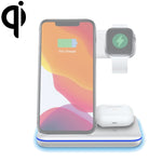 Sạc không dây từ tính đứng Z5A QI cho điện thoại di động & Apple Watch & AirPods / Samsung Galaxy Buds / Huawei Free Buds, có đèn vòng cảm ứng, Z5A