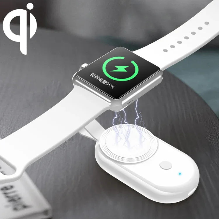 Sạc dự phòng di động đa năng 848 & sạc không dây từ tính cho Apple Watch Series 6 / 5 / SE / 4 / 3 / 2 / 1