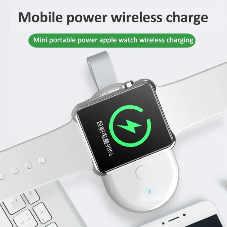 Sạc dự phòng di động đa năng 848 & sạc không dây từ tính cho Apple Watch Series 6 / 5 / SE / 4 / 3 / 2 / 1