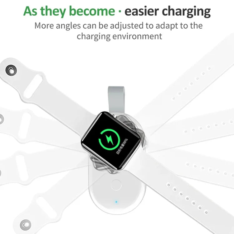 Sạc dự phòng di động đa năng 848 & sạc không dây từ tính cho Apple Watch Series 6 / 5 / SE / 4 / 3 / 2 / 1