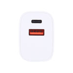 T085 20W USB + Type-C Fast Charging Travel Power Adapter, EU Plug, IP8G0711EU, IP8G0711US