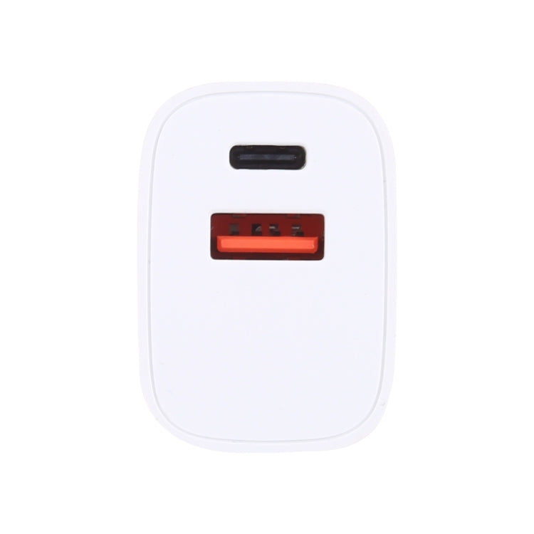T085 20W USB + Type-C Fast Charging Travel Power Adapter, EU Plug, IP8G0711EU, IP8G0711US