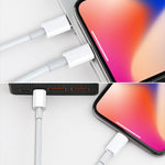 Cáp Sạc Nhanh PD AWEI CL-68 3A Type-C / USB-C sang 8 Pin, Dài 1m
