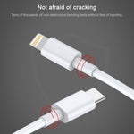 Cáp Sạc Nhanh PD AWEI CL-68 3A Type-C / USB-C sang 8 Pin, Dài 1m