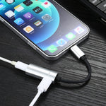 Bộ chuyển đổi 2 trong 1 8 Pin đực sang 2 đầu 8 Pin cái cho sạc và nghe nhạc, tương thích với tất cả hệ điều hành IOS