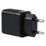 Bộ sạc du lịch 2 trong 1 LZ-728 18W QC 3.0 USB + cáp dữ liệu USB sang 8 Pin, phích cắm EU, chiều dài cáp: 1m, kèm cáp 8 Pin
