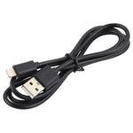 Bộ sạc du lịch 2 trong 1 LZ-728 18W QC 3.0 USB + cáp dữ liệu USB sang 8 Pin, phích cắm EU, chiều dài cáp: 1m, kèm cáp 8 Pin