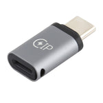 Bộ chuyển đổi sạc USB-C / Type-C đực sang 8 chân cái, hỗ trợ truyền dữ liệu, 8 chân cái