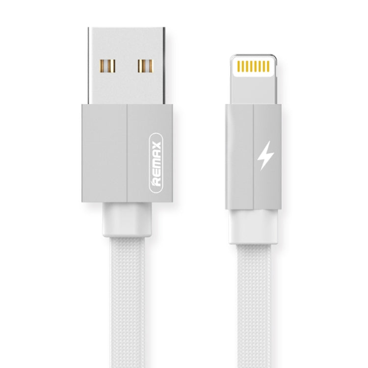 REMAX RC-094i Cáp dữ liệu sạc nhanh 2m 2.4A USB sang 8 chân bện hợp kim nhôm, 8 chân