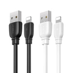 REMAX RC-138i Cáp dữ liệu sạc nhanh 2.4A USB sang 8 chân Suji Pro, chiều dài cáp: 1m, 8 chân