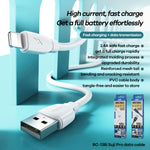REMAX RC-138i Cáp dữ liệu sạc nhanh 2.4A USB sang 8 chân Suji Pro, chiều dài cáp: 1m, 8 chân