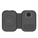 Sạc không dây gập đa chức năng từ tính 3 trong 1 15W F20 cho iPhone Series & Apple Watch & AirPods, F20