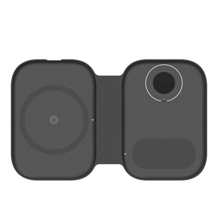 Sạc không dây gập đa chức năng từ tính 3 trong 1 15W F20 cho iPhone Series & Apple Watch & AirPods, F20