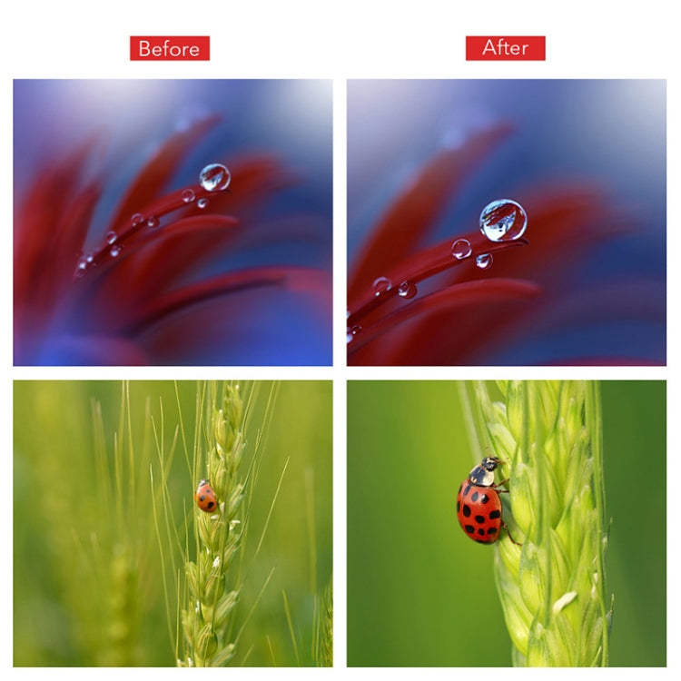 Bộ ống kính APEXEL APL-HB10X Macro Telephoto kẹp + Bộ lọc ánh sáng sao + CPL, APL-HB10X