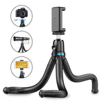 Giá đỡ chân máy bạch tuộc đa năng APEXEL APL-JJ10 cho máy ảnh SLR di động thể thao và phát sóng trực tiếp, APL-JJ10