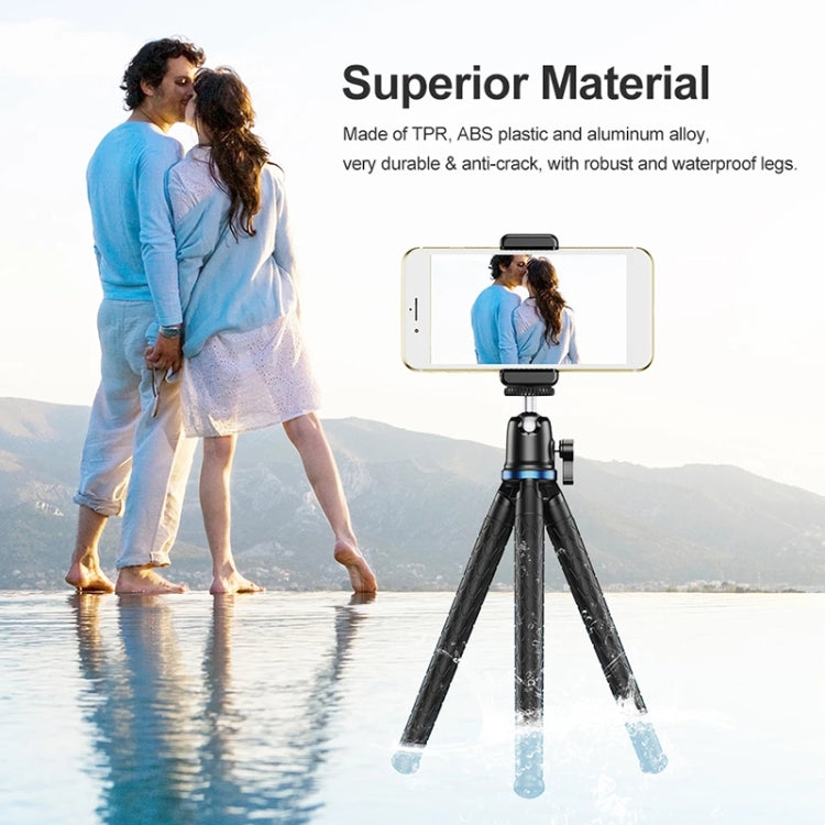 Giá đỡ chân máy bạch tuộc đa năng APEXEL APL-JJ10 cho máy ảnh SLR di động thể thao và phát sóng trực tiếp, APL-JJ10