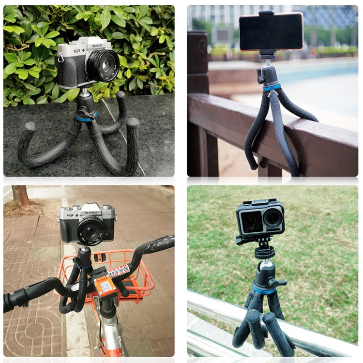 Giá đỡ chân máy bạch tuộc đa năng APEXEL APL-JJ10 cho máy ảnh SLR di động thể thao và phát sóng trực tiếp, APL-JJ10