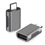 2 cái bộ chuyển đổi SBT-158 USB-C / Type-C đực sang USB 3.0 cái hợp kim kẽm, màu đen SBT-158, vàng SBT-158, vàng hồng SBT-158, bạc SBT-158