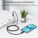 REMAX RC-128i Cáp dữ liệu sạc nhanh 20W hợp kim kẽm bện USB Type-C / USB-C sang 8 chân có màn hình kỹ thuật số thông minh, chiều dài: 1.2m