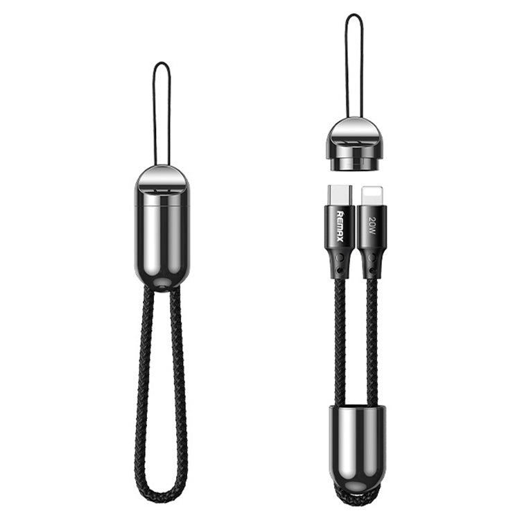 REMAX RC-140i Dòng Thor Cáp dữ liệu dây đeo di động PD 20W USB-C / Type-C sang 8 Pin, chiều dài cáp: 1.2m, USB-C / Type-C sang 8 Pin