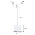 Bộ chuyển đổi A18 Pro 3 trong 1 8 Pin + Type-C + Micro USB sang HDMI + 8 Pin Digital AV