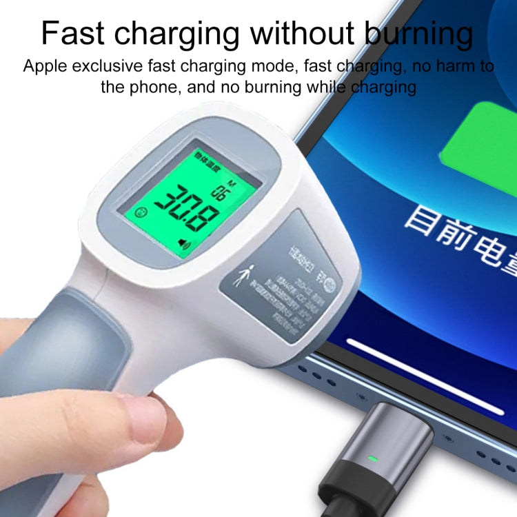Cáp dữ liệu sạc nhanh nam châm USB-C / Type-C sang Micro USB 15W, kiểu: cáp 1m + đầu nam châm, Micro USB