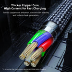 ROCK RCB0811 M3 Cáp dữ liệu sạc nhanh 20W USB-C/Type-C sang 8 Pin hợp kim kẽm, chiều dài: 1m, Type-C sang 8 Pin (1m)