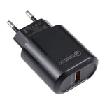Sạc nhanh USB LZ-2117 18W QC3.0 3.1A, phích cắm EU