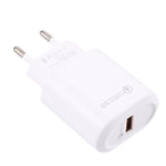 Sạc nhanh USB LZ-2117 18W QC3.0 3.1A, phích cắm EU