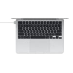 Cáp dữ liệu sạc nhanh bện USB-C / Type-C sang Magsafe 3, Chiều dài: 2m, Màu xanh dương, Trắng