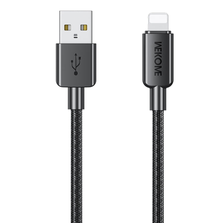WEKOME WDC-03 Dòng Năng Lượng Thủy Triều 2.4A Cáp Dữ Liệu USB sang 8 Pin Dây Bện, Chiều dài: 1m, USB sang 8 Pin