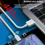 WEKOME WDC-03 Dòng Năng Lượng Thủy Triều 2.4A Cáp Dữ Liệu USB sang 8 Pin Dây Bện, Chiều dài: 1m, USB sang 8 Pin