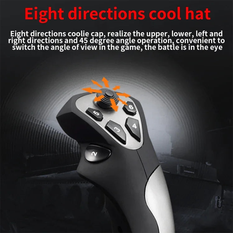 PXN PXN-2113 PC Game Imitate Flight Controller Flying Rocker, PXN PXN-2113