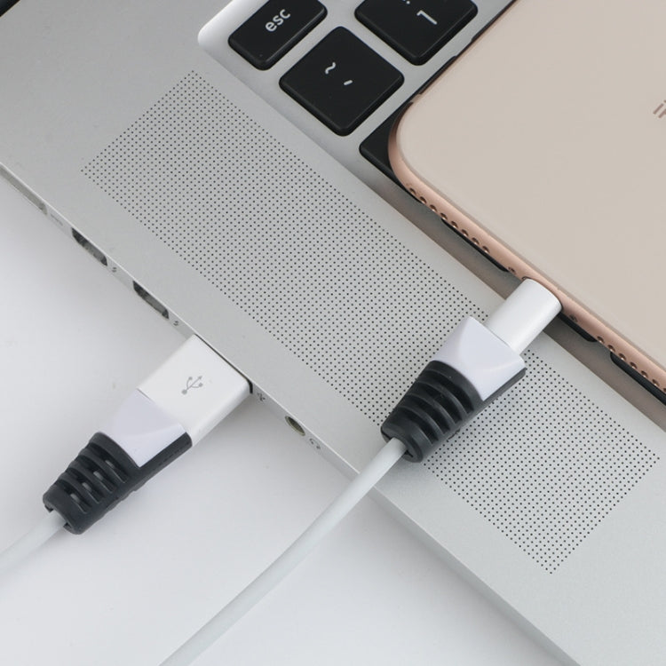 2 cái vỏ bảo vệ cuộn dây cáp sạc USB chống gãy