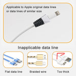 2 cái vỏ bảo vệ cuộn dây cáp sạc USB chống gãy