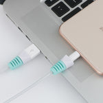 2 cái vỏ bảo vệ cuộn dây cáp sạc USB chống gãy