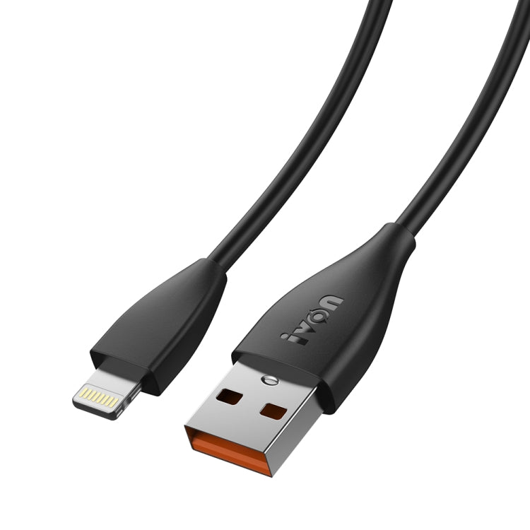 Cáp dữ liệu sạc nhanh IVON CA87 USB sang 8 Pin TPE, chiều dài cáp: 1m, 8 Pin