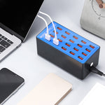 Trạm sạc USB thông minh đa chức năng 20 trong 1 100W, A5+