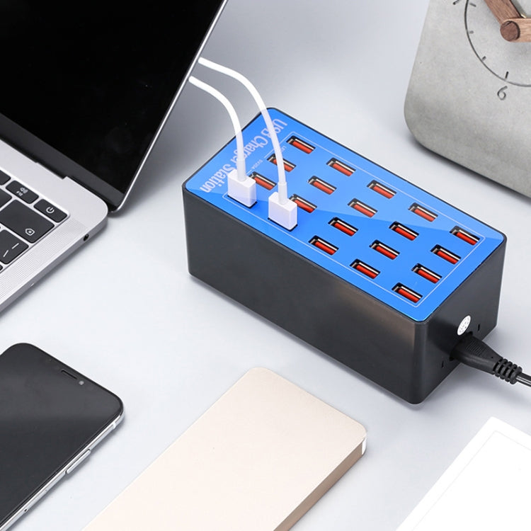 Trạm sạc USB thông minh đa chức năng 20 trong 1 100W, A5+