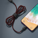 Cáp Dữ Liệu Dệt Hai Màu Polyester Hút Nam Châm Sạc + Truyền Dữ Liệu USB Sang Micro USB 3A REMAX RC-158m, Chiều Dài Cáp: 1m, Micro USB