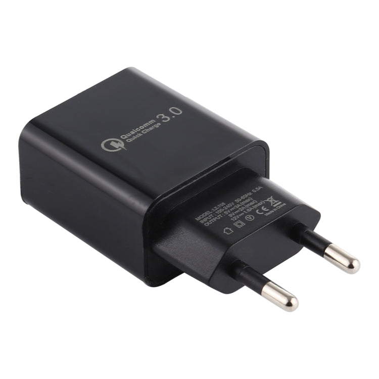 LZ-706 Bộ Sạc Du Lịch 1 Cổng USB QC3.0, Phích Cắm EU
