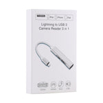 Bộ chuyển đổi đầu đọc camera S-206 3 trong 1 từ 8 Pin đực sang 2 x USB 3.0 + 8 Pin cái, S-206