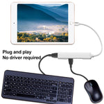Bộ chuyển đổi đầu đọc camera S-206 3 trong 1 từ 8 Pin đực sang 2 x USB 3.0 + 8 Pin cái, S-206