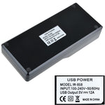 Đế sạc nhanh thông minh để bàn W-858 12A 12 cổng USB, AC100-240V, phích cắm AU, phích cắm AU