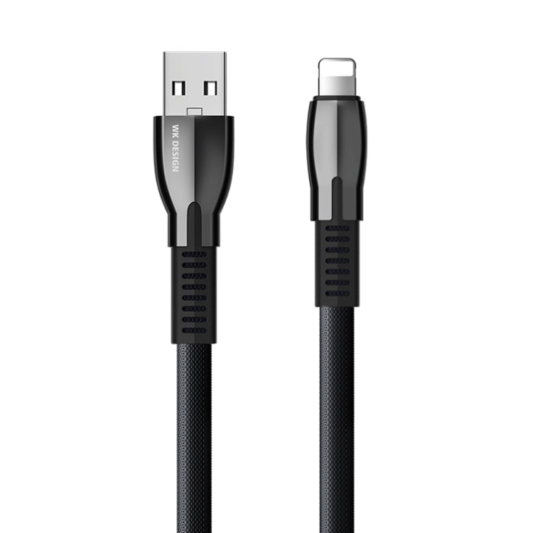 Cáp Sạc Đồng Bộ Dữ Liệu USB WK WDC-107i 1m 2.4A Hợp Kim Kẽm Thánh, Đầu 8 Pin