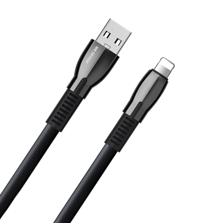 Cáp Sạc Đồng Bộ Dữ Liệu USB WK WDC-107i 1m 2.4A Hợp Kim Kẽm Thánh, Đầu 8 Pin
