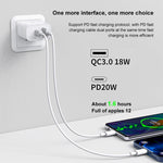 WK WP-U53 Bộ Sạc QC3.0 20W USB Type-C PD Maxspeed Sạc Nhanh