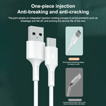 Cáp dữ liệu sạc nhanh 3A USB sang 8 chân WK WDC-136, USB sang 8 chân (Đen), USB sang 8 chân (Trắng)